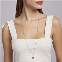 Collana Mabina Donna STARLET in Argento Cubic Zirconia 553513 - 553513